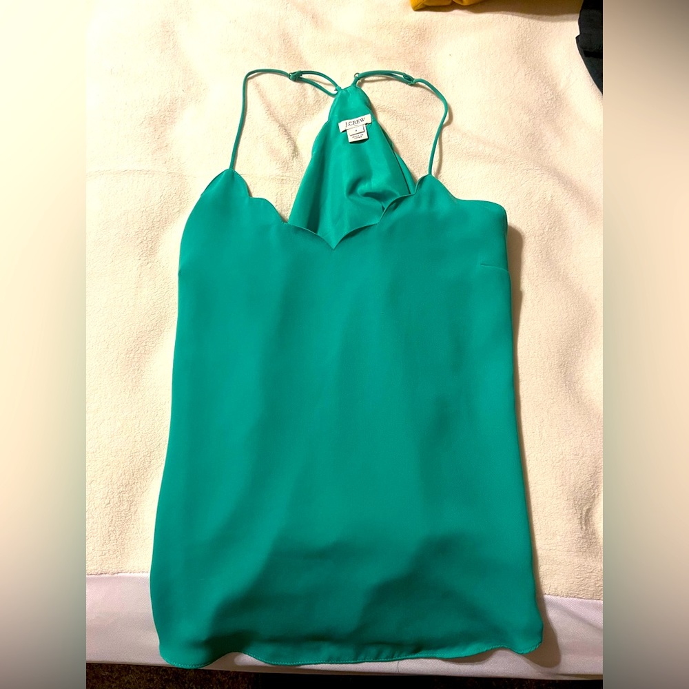 Jcrew scallop cami top